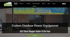 Desktop Screenshot of cuttersoutdoorpower.com